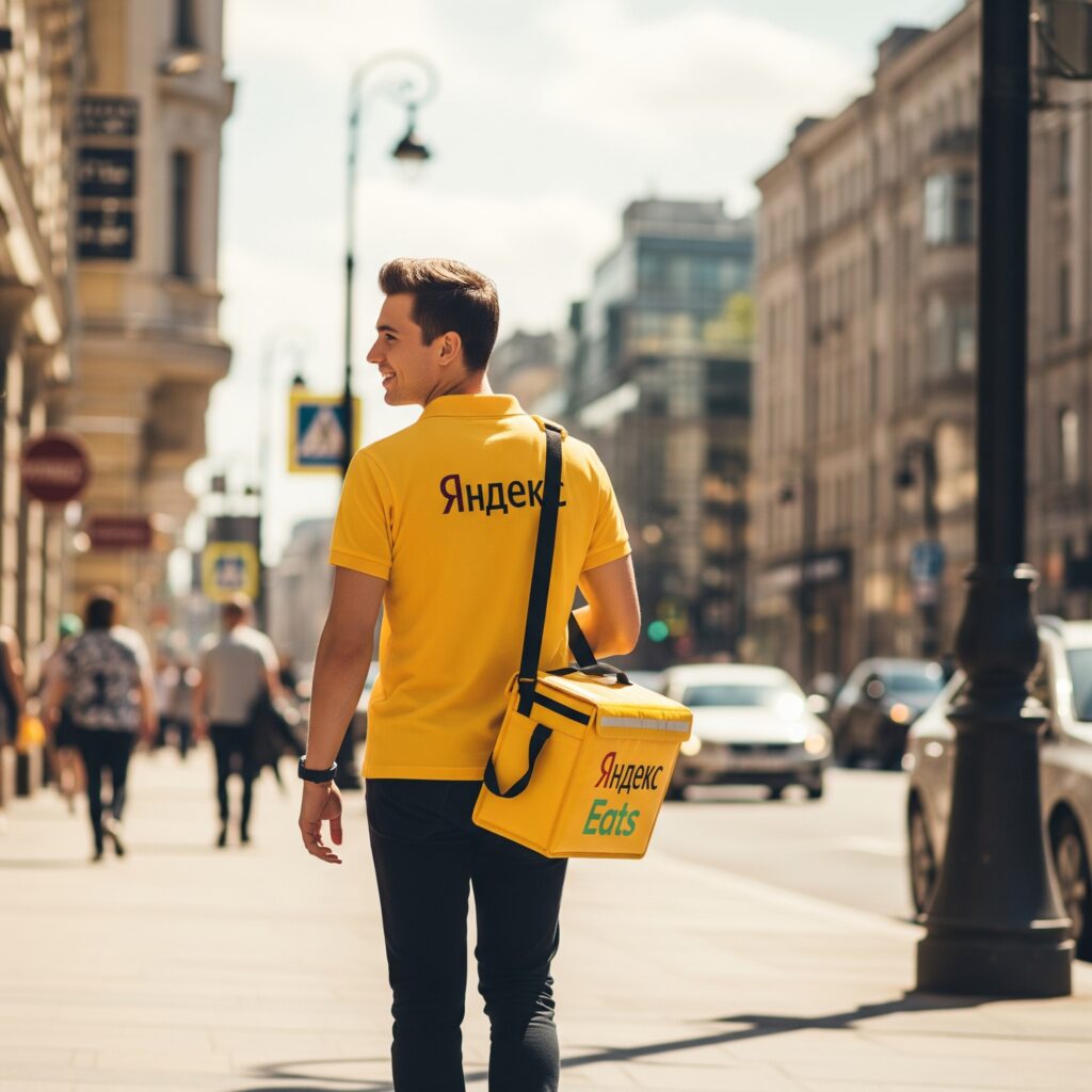 Яндекс Еда устроиться на работу курьером